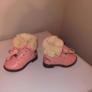 Bebe Pink Winter boots size 7